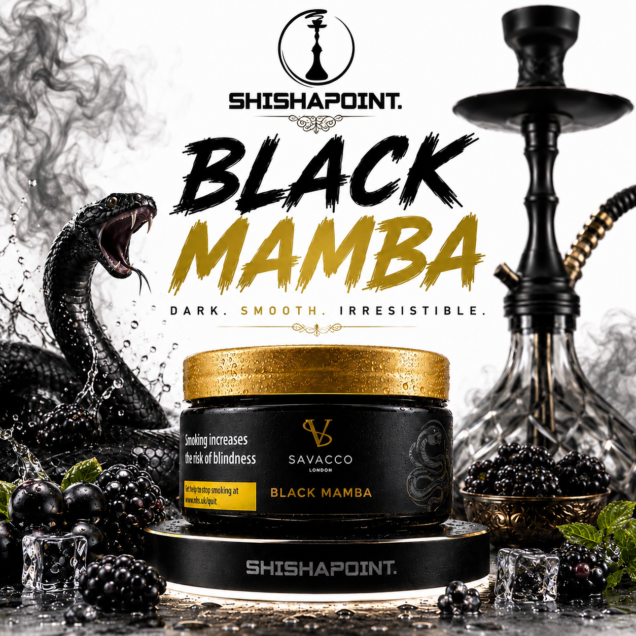 SAVACCO BLACK MAMBA (BLACK COLUSSUS). ⚫