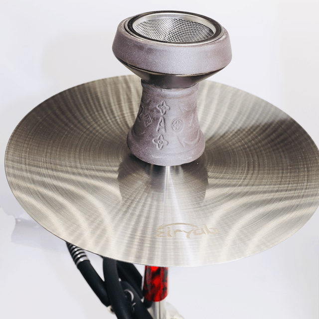 Ziryab Hookah Pipe♦️– Red Transparent Edition