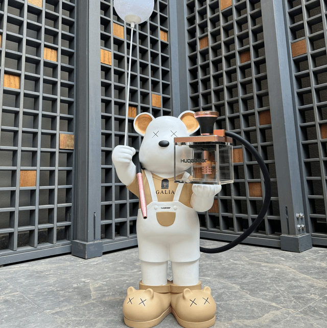 Huqabear BearBoy 🧸 Hookah Display – Limited Edition Decor Piece