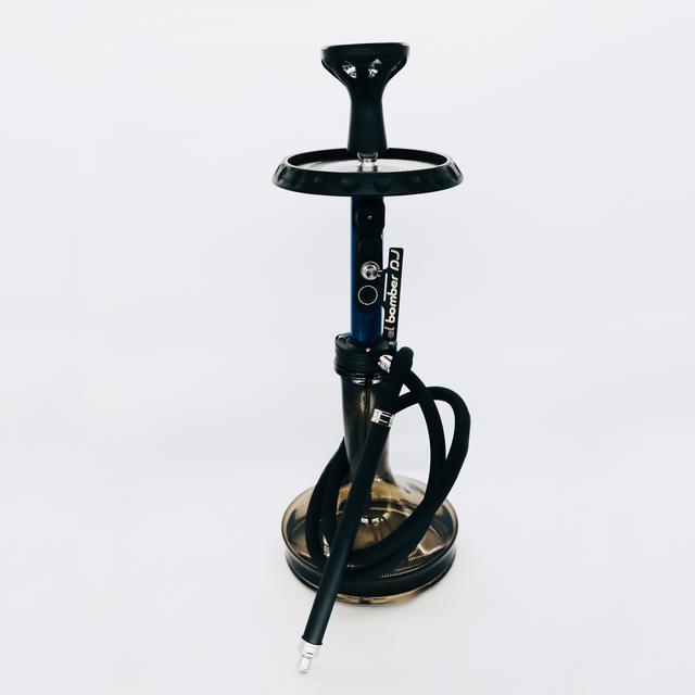 El Bomber DJ Hookah 🎵 – Sleek Blue Edition