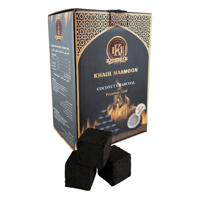 Khalil Mamoon Coconut Charcoal 64 pieces 26mm cube