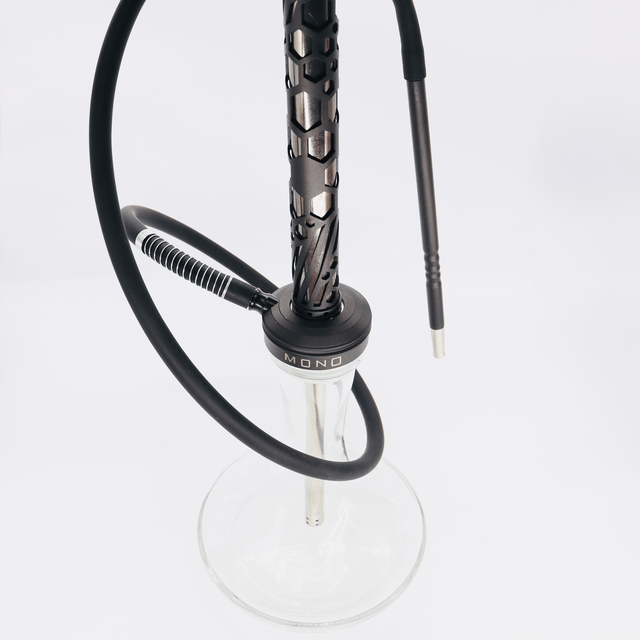 Hive Hookah Shisha Pipe πͺ©β Black & Silver Edition