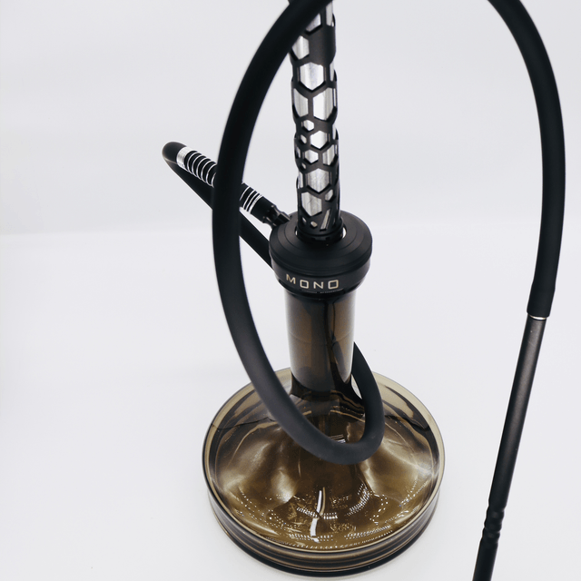 Hive Hookah Shisha Pipe πͺ©β Black & Silver Edition
