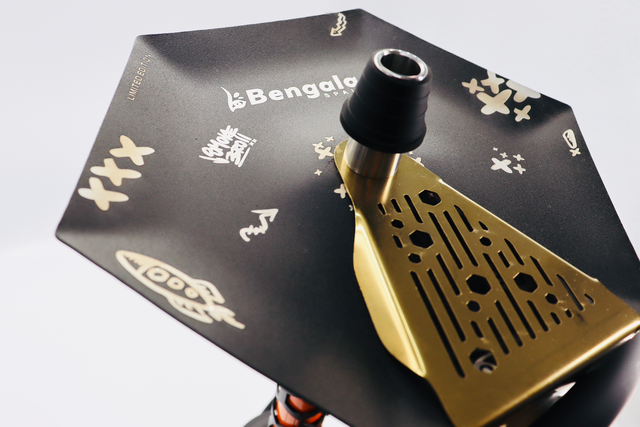 HIVE HOOKAH SHISHA PIPE 🔶 – BLACK & ORANGE EDITION.