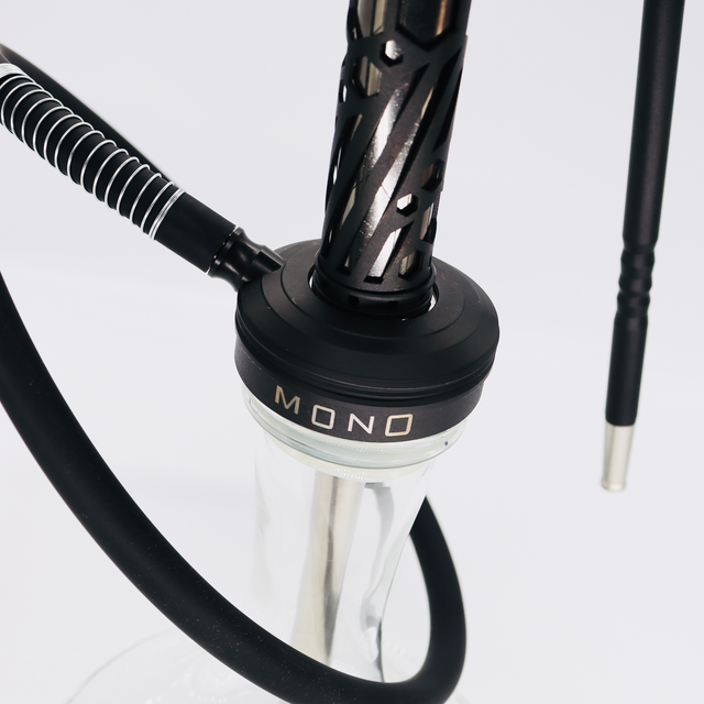 HIVE HOOKAH SHISHA PIPE 🪩– BLACK & SILVER EDITION.