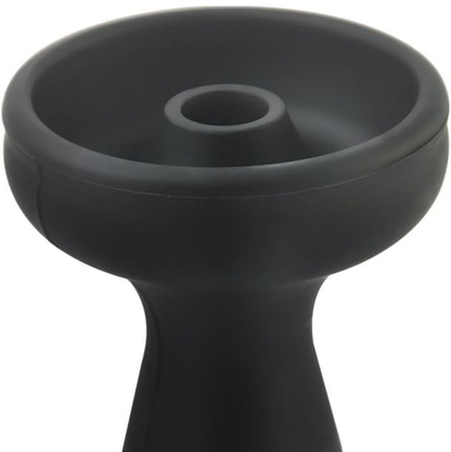 SILICONE SHISHA HOOKAH HEAD / BOWL BLACK